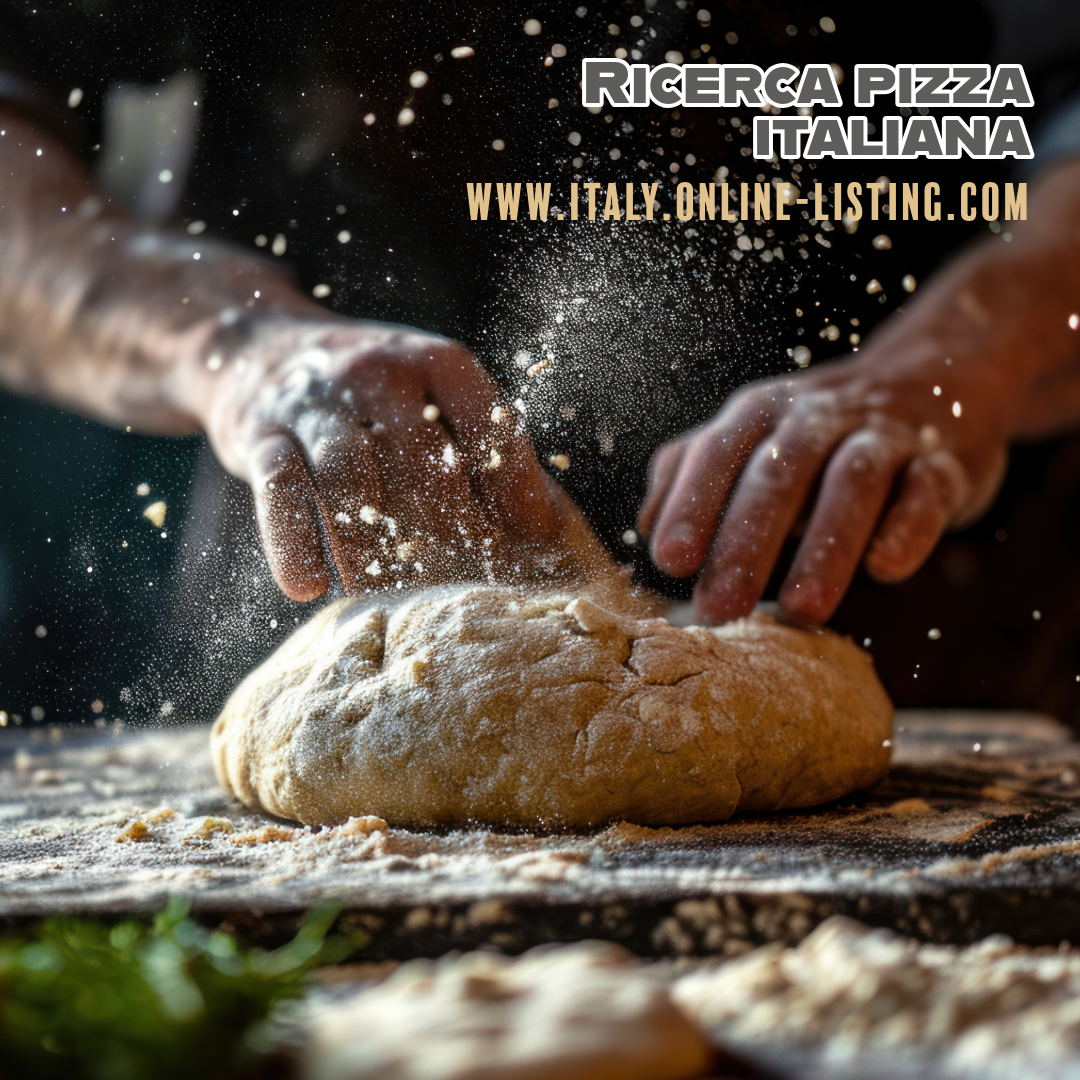 Tavolo per pizza italiana pronto per essere mangiato bene