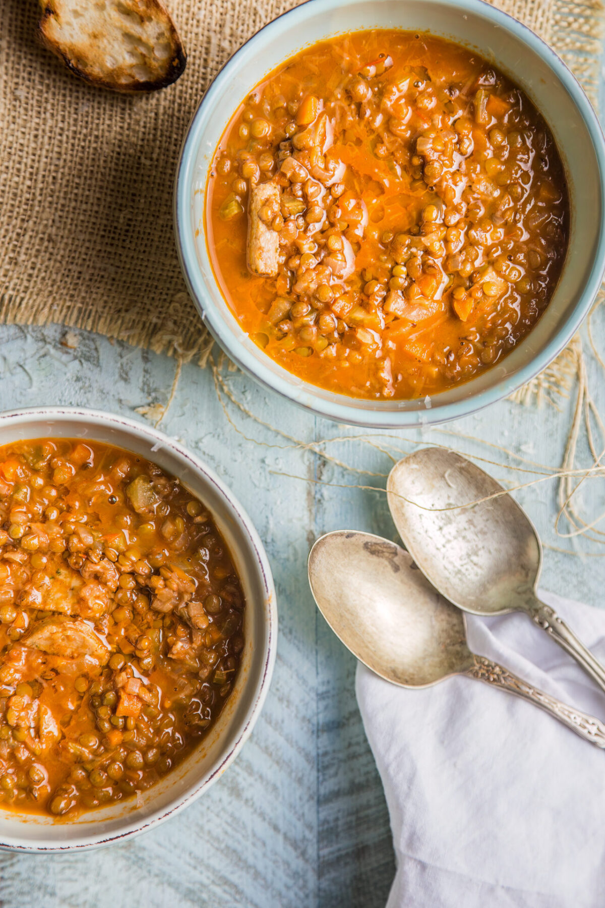 Sausage and Lentil Soup (Zuppa di Lenticchie e Salsiccia)