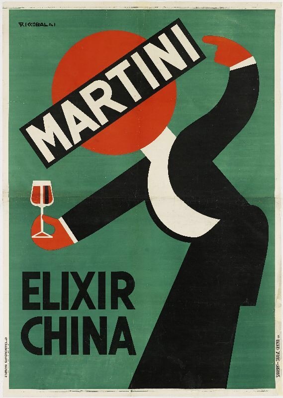 design-is-fine:Barabino & Graeve, poster for Martini Elixir…