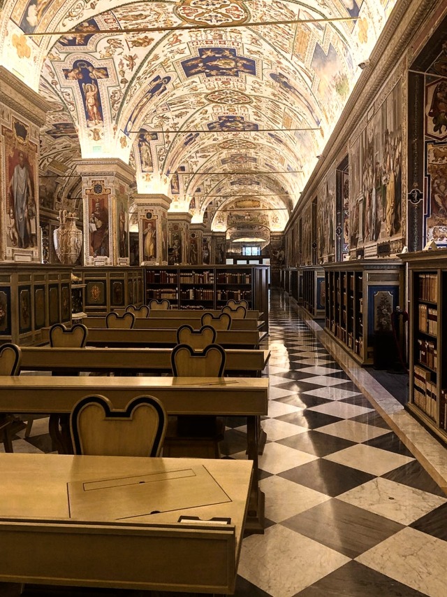 The Vatican Library.