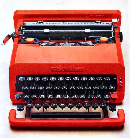 danismm:
Olivetti Valentine, 1970.
