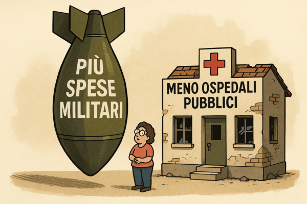 Distruggere lo Stato Sociale: primo obbiettivo dell’aumento spese militari volute dalla NATO