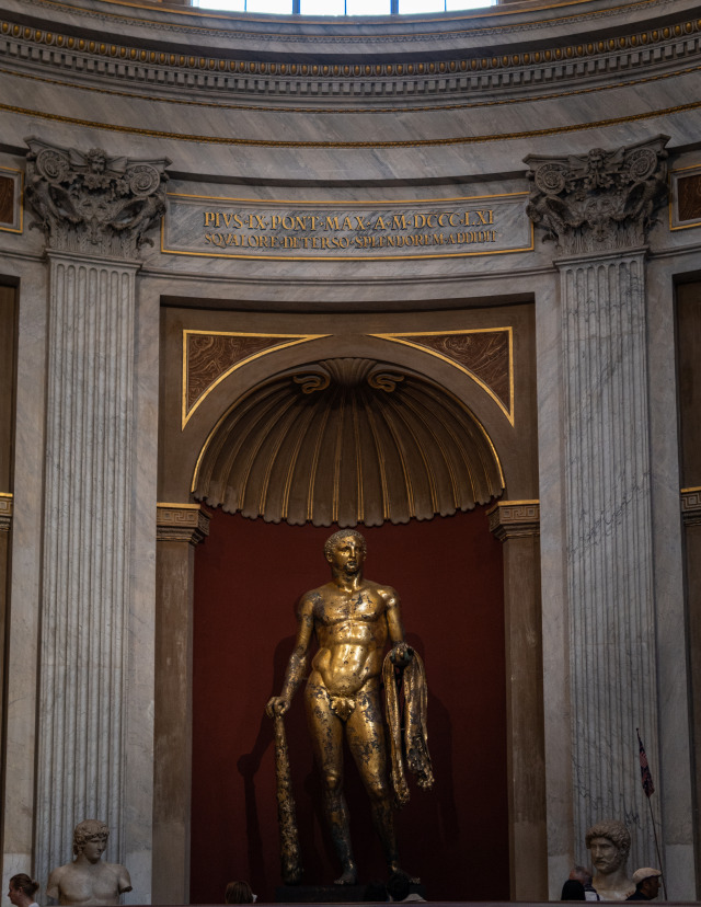 “Hercules Mastai” (390-370 BC)
Pio Clementino, Vatican Museums