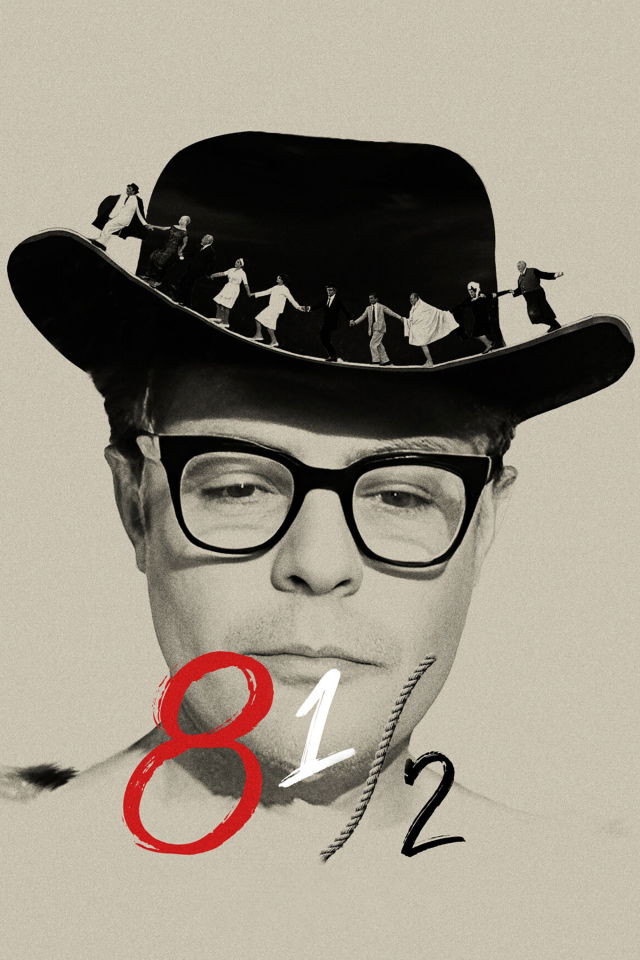 Federico Fellini — 8½ [fIlm poster, 1963]
