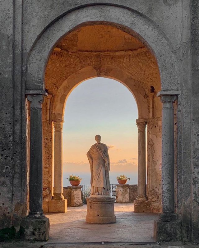 Villa Cimbrone, Ravello, on the Amalfi Coast of Italy. 