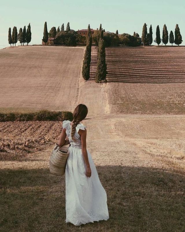 La Toscane …