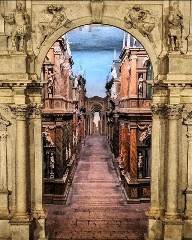 📍Teatro Olimpico, Vicenza, Italy