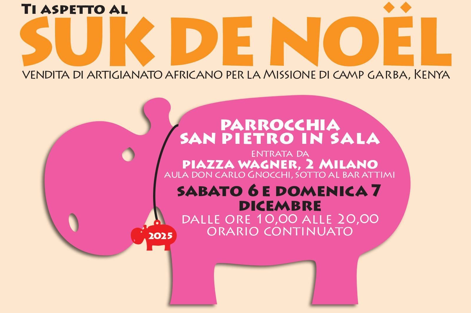 A Milano mercatino di Natale benefico a favore di una cooperativa agricola keniota