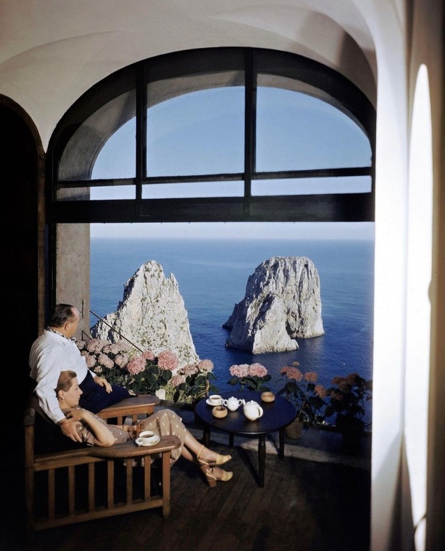Ralph Crane, Capri, 1949