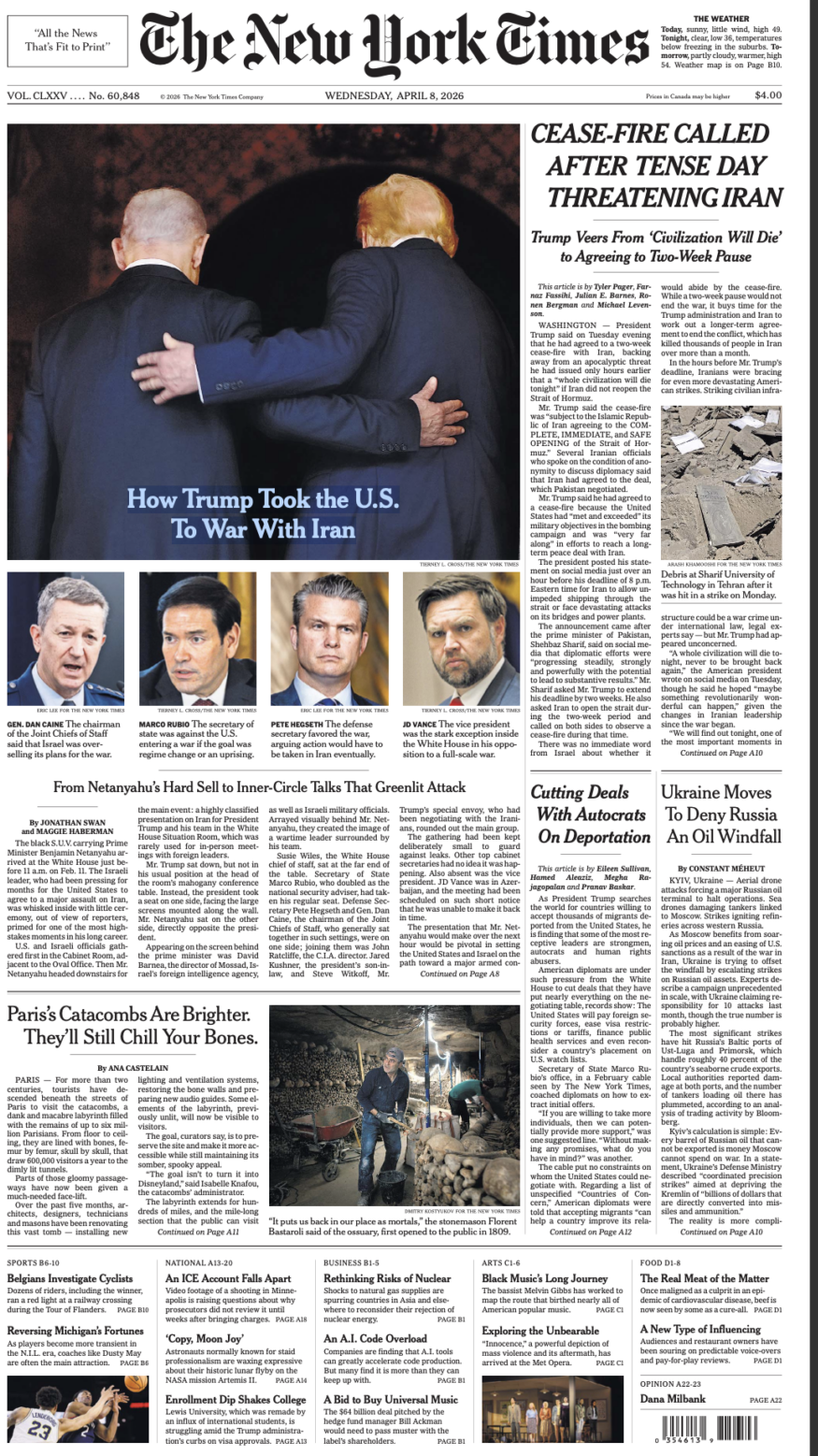 Il New York Times svela come Trump e Netanyahu hanno portato gli Stati Uniti alla guerra con l’Iran