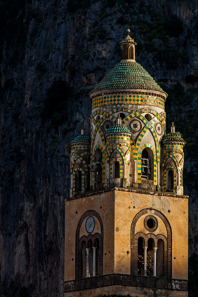 wanderlusteurope:Amalfi Cathedral Bell Tower, Italy