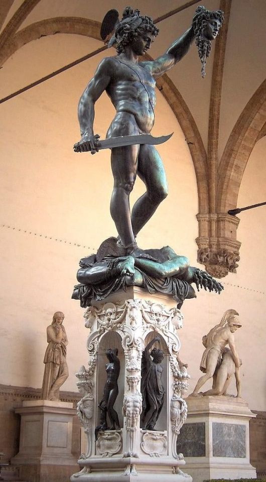 Perseo con la testa di Medusa – Benvenuto Cellini Scultore Orafo Scrittore, italiano – Nascita 3…