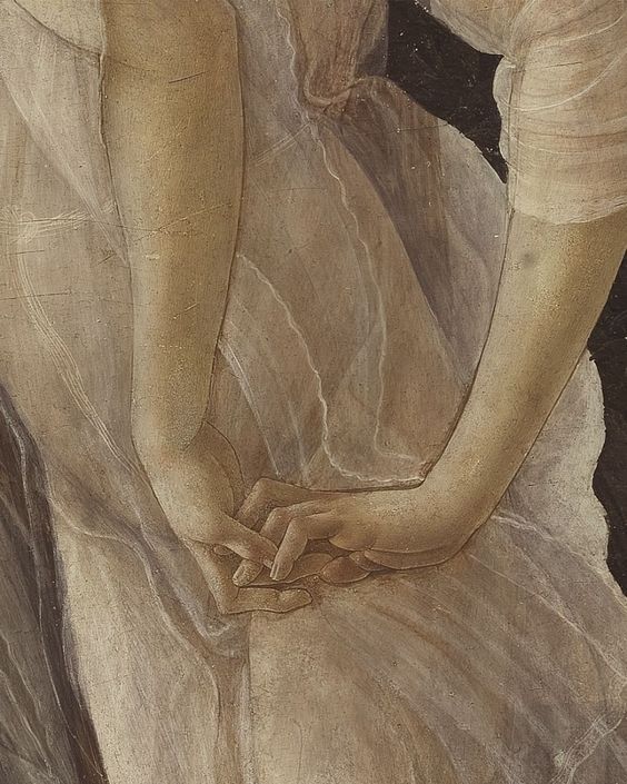 Sandro Botticelli- detail from Primavera