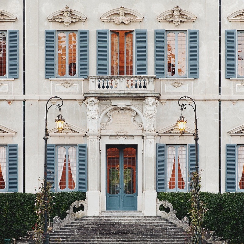 wanderlusteurope:La Villa Sola Cabiati, Lake Como, Italy
