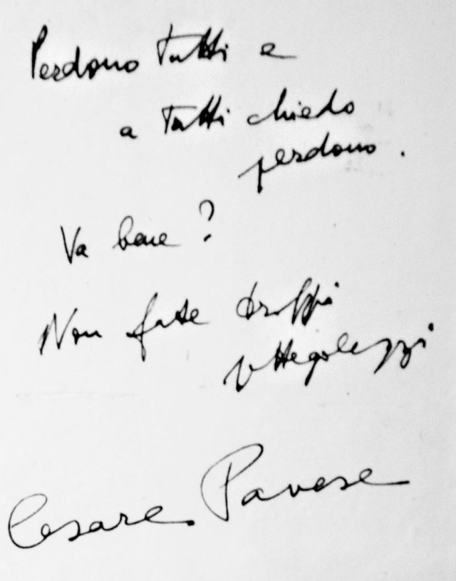Cesare Pavese, 9 settembre 1908, 27 agosto 1950.