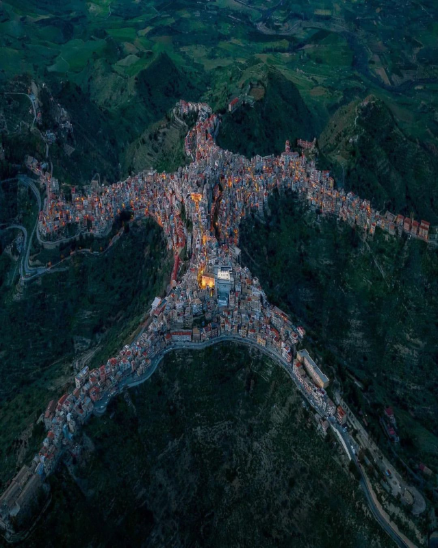 Centuripe, province in Enna, Sicily, Italy